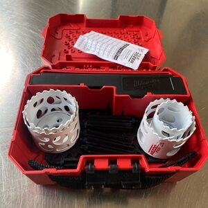 Milwaukee Hole Saw 4-PC Set Hole Dozer 2-1/4, 2 1/8, 2" & 1-1/2 Inch